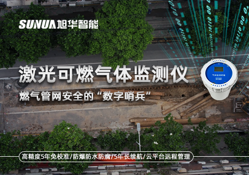 燃气管网安全的“数字哨兵”：激光可燃气体监测仪
